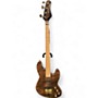 Used 2026 Mgbass JB1 Brown Stain Flame Maple Electric Bass Guitar Brown Stain Flame Maple