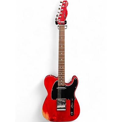 Used 2026 R/t Customs RELICED TELE WORN CHERRY RED Solid Body Electric Guitar