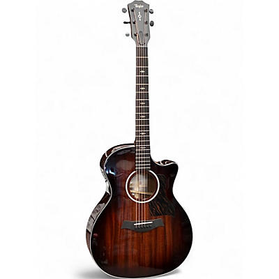 Used 2026 Taylor Next Generation 324CE Shaded Edge Burst Acoustic Electric Guitar