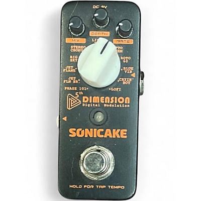 Used 5th Dimension Digital Modulation SONICAKE Effect Pedal