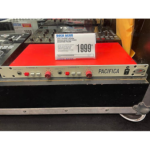 Used A DESIGNE A Designs Pacifica Solid State Stereo Microphone Preamp