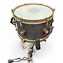 Used A & F Drum Co 10in Raw Steel Silver Drum Silver 28