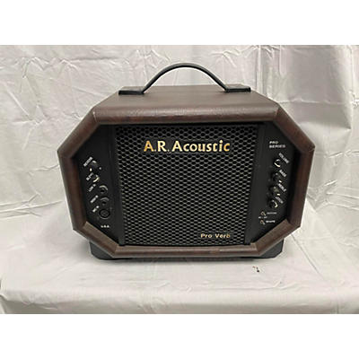 Used A.R ACOUSTIC PRO VERB Acoustic Guitar Combo Amp