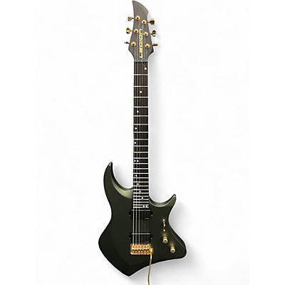 Used ABASI EMI 6 LEGION Trans Green Solid Body Electric Guitar