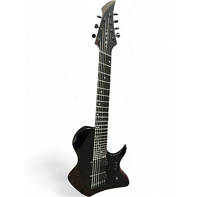 Used ABASI J LARADA 7 Black Solid Body Electric Guitar