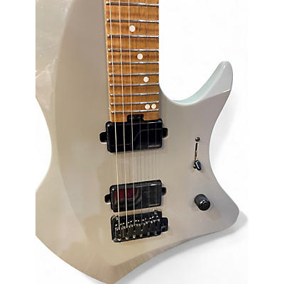 Used ABASI LARADA 6 MASTER SERIES GREY Solid Body Electric Guitar