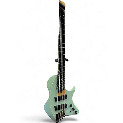 Used ABASI Larada 5 Sage Green Electric Bass Guitar