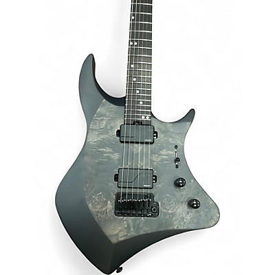 Used ABASI legion emi 6 charcoal burl Solid Body Electric Guitar
