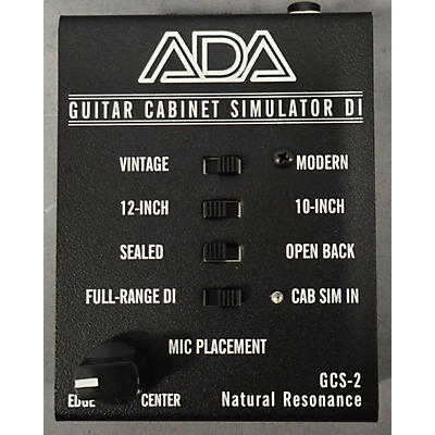 Used ADA Guitar Cabinet Simulator DI Direct Box