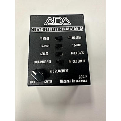 ADA Signal Processors Used ADA Signal Processors Guitar Cabinet Simulator Pedal