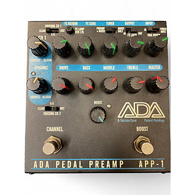 Used ADA Signal Processors PEDAL PREAMP APP-1 Effect Pedal