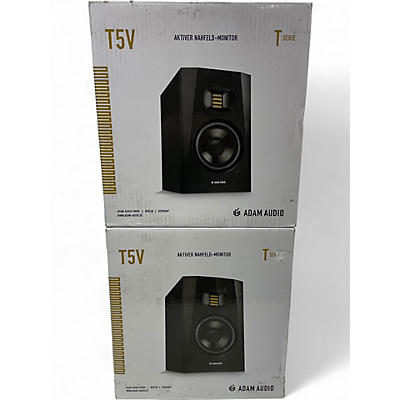 Used ADAM Audio T5V STUDIO MONITOR PAIR Powered Monitor