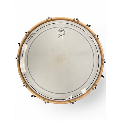 Used A&F Drum  Co 18in GUNSHOT Natural Drum