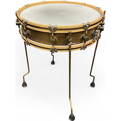 Used A&F Drum  Co 18in Gun Shot Brass Natural Drum