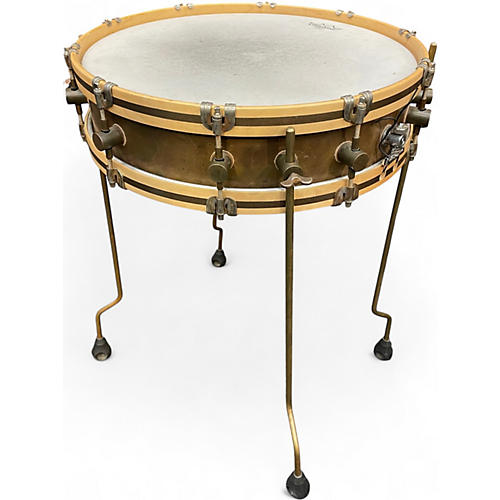 Used A&F Drum  Co 18in Gun Shot Brass Natural Drum Natural 38