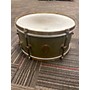 Used A&F Drum  Co Used A&F Drum Co 7X14 Raw Brass 7x14 Snare Drum Brass Brass 17