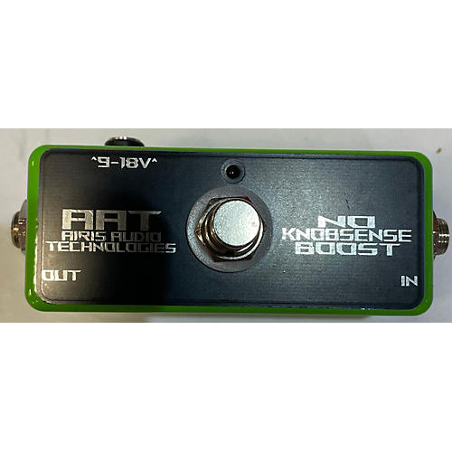 Airis Audio Technologies Used AIRIS AUDIO TECHNOLOGIES NO KNOBSENSE BOOST Pedal