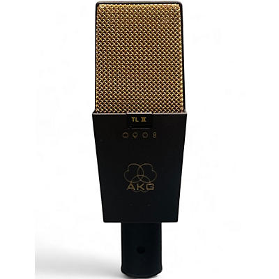Used AKG C414 B TLII Black Condenser Microphone