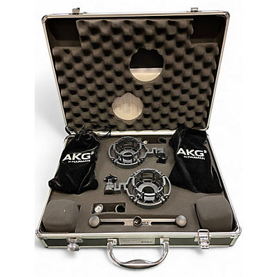 Used AKG C414XLII/ST Stereo Set Condenser Microphone
