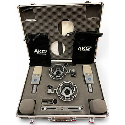 Used AKG C414XLS/ST Stereo Set Condenser Microphone