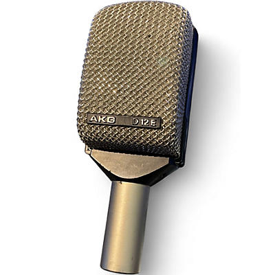 Used AKG D12e Dynamic Microphone