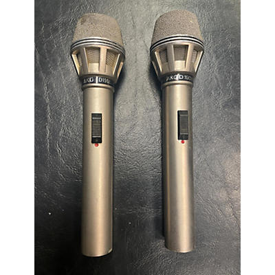 Used AKG D190ES STEREO MATCHED PAIR Dynamic Microphone