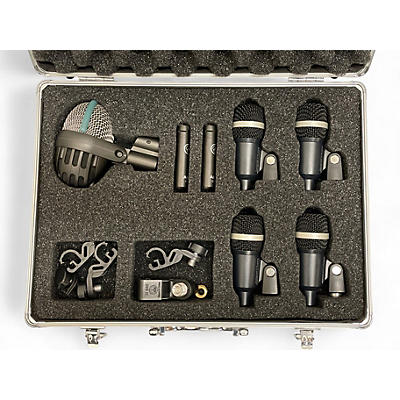 Used AKG DRUM SET MIC Percussion Microphone Pack
