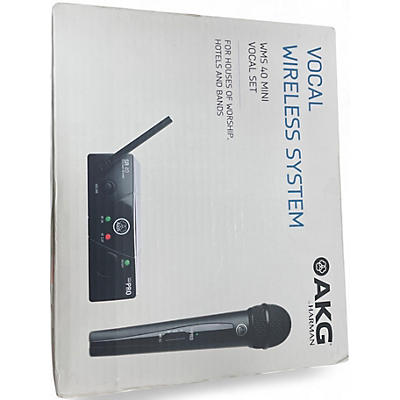 Used AKG WMS40 Mini Vocal Handheld Wireless System