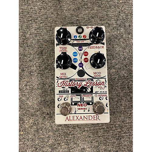 Used ALEXANDER PEDALS HISTORY LESSON VOL. 3 Effect Pedal