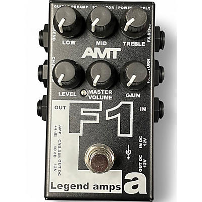 Used AMT Electronics Legend Amps Series F1 JFET Guitar Preamp Effect Pedal