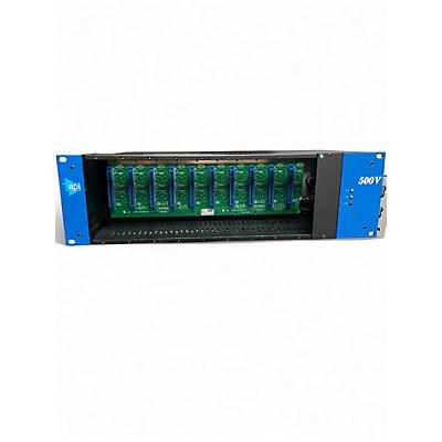 Used API 10-SLOT HI CURRENT 500 SERIES LUNCHBOX Rack Equipment