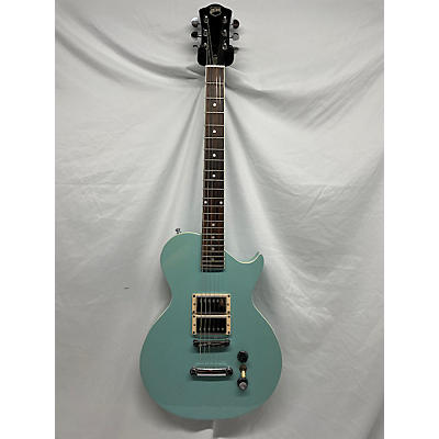 AXL Used AXL BEL AIR POWDER BLUE Solid Body Electric Guitar