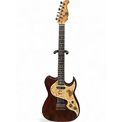 Used AXL Badwater SS Worn Brown Solid Body Electric Guitar
