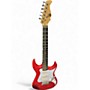 Used AXL ELECTRIC GUITAR Candy Apple Red Solid Body Electric Guitar Candy Apple Red