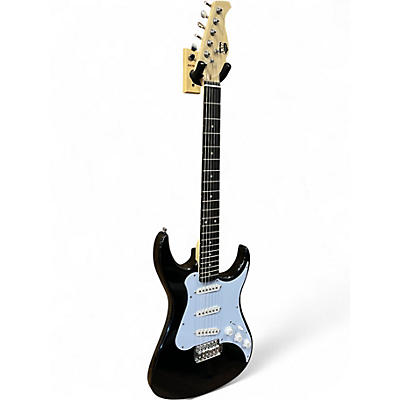 Used AXL S STYLE Black Solid Body Electric Guitar
