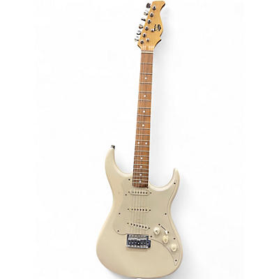 Used AXL S STYLE White Solid Body Electric Guitar