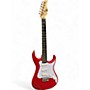 Used AXL S Style Red Solid Body Electric Guitar Red