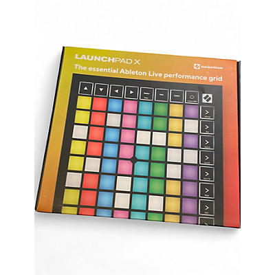 Used Ableton LAUNCHPADX  MIDI Controller