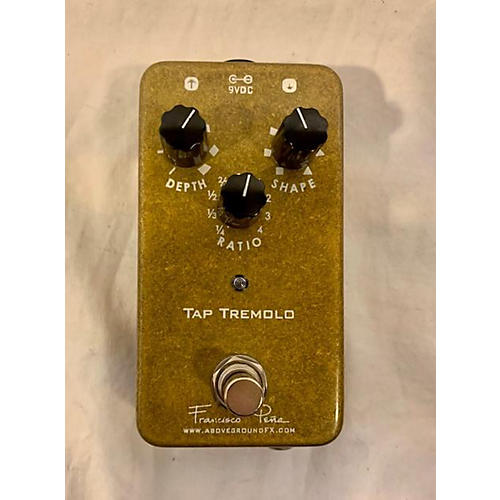 Used Above Ground FX Tap Tremolo Effect Pedal