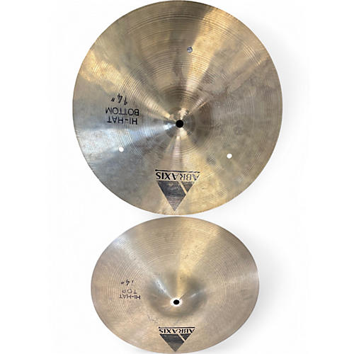 Used Abraxis 14in HIHATS Cymbal 33
