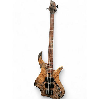 Used Ac Guitars UBER KRELL Natural Electric Bass Guitar