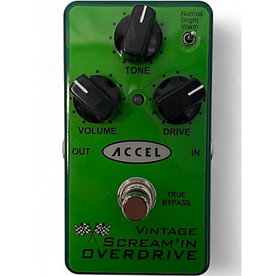 Used Accel VINTAGE SCREAMIN DRIVE Effect Pedal