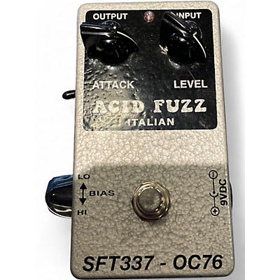 Used Acid Fuzz ITALIAN Effect Pedal