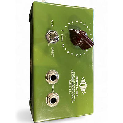 Used Acme Audio Mfg Co Motown D.I. WB-3 Direct Box