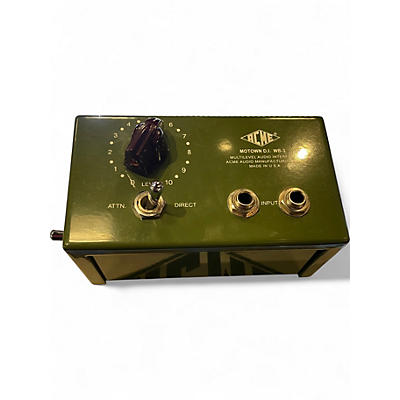 Used Acme MOTOWN D.I. WB-3 Direct Box