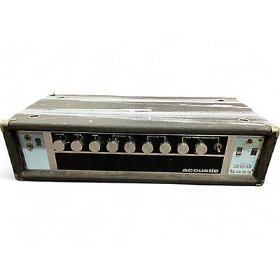 Used Acoustic 360 Bass Bass Preamp