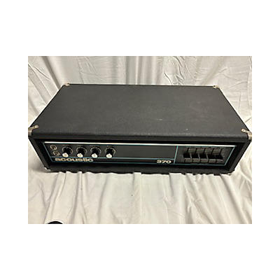 Used Acoustic 370 Bass Amp Head