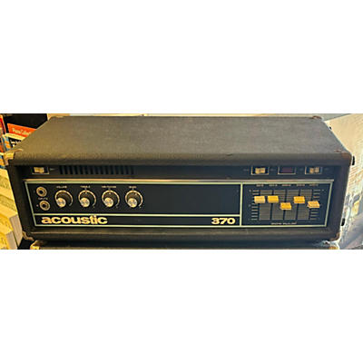 Acoustic Used Acoustic 370 Bass Head Bass Amp Head