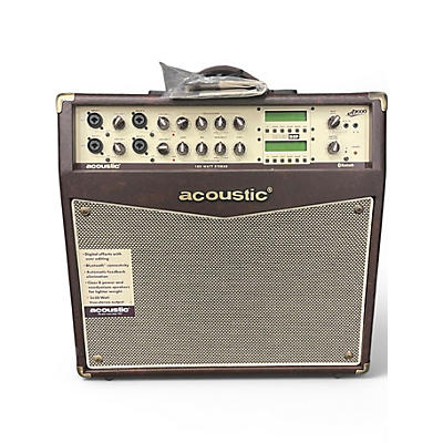 Used Acoustic A1000 2x50W Stereo Acoustic Guitar Combo Amp