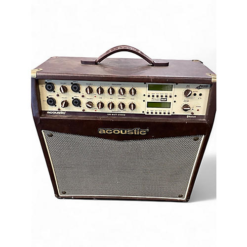 Used Acoustic A1000 2x50W Stereo Acoustic Guitar Combo Amp